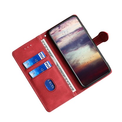 Skin Feel Magnetic Buckle Leather Phone Case