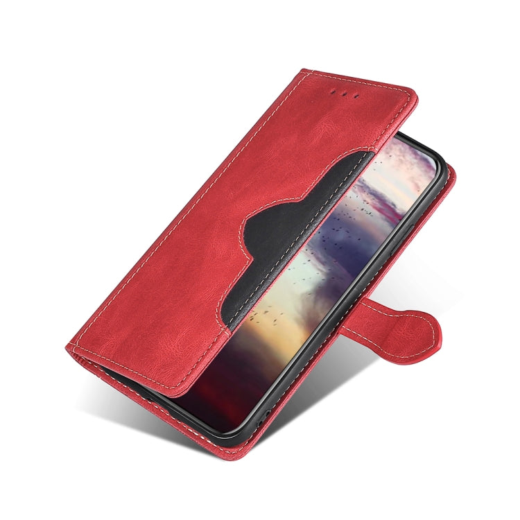 Skin Feel Magnetic Buckle Leather Phone Case