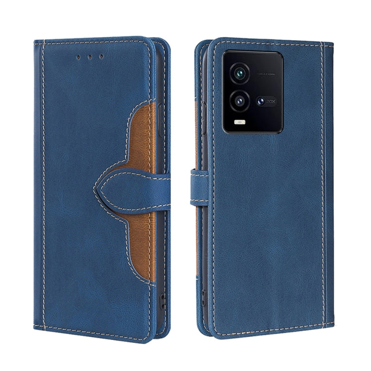 Skin Feel Magnetic Buckle Leather Phone Case