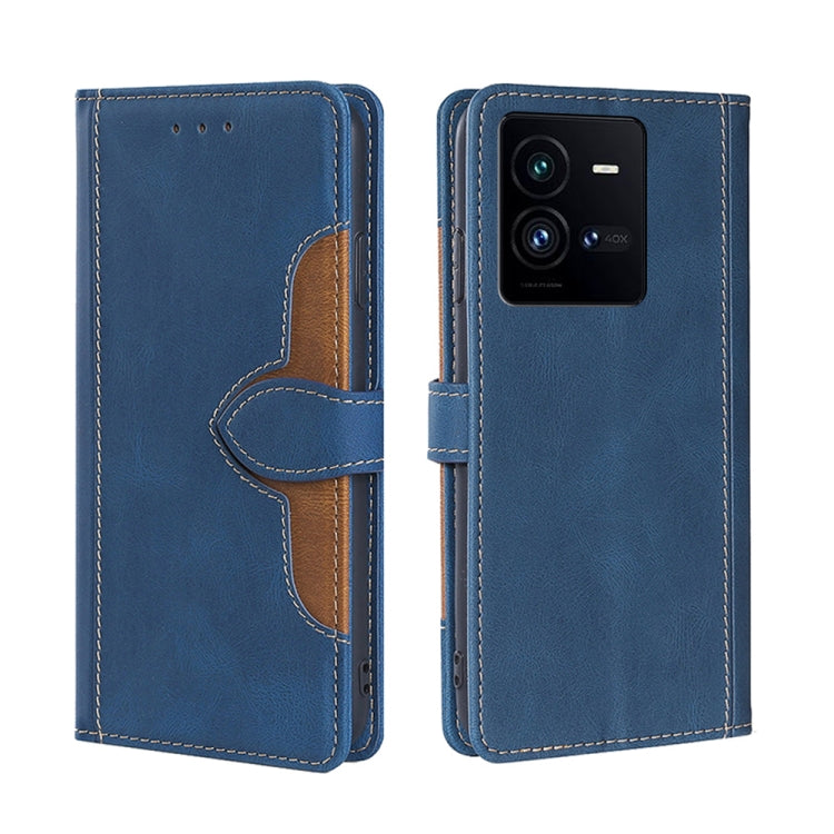 Skin Feel Magnetic Buckle Leather Phone Case