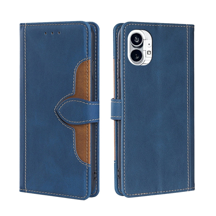 Skin Feel Magnetic Buckle Leather Phone Case