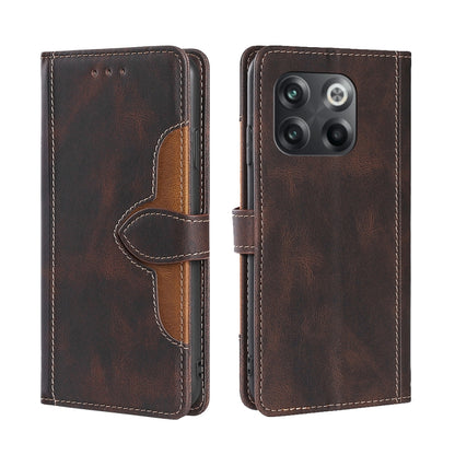 Skin Feel Magnetic Buckle Leather Phone Case