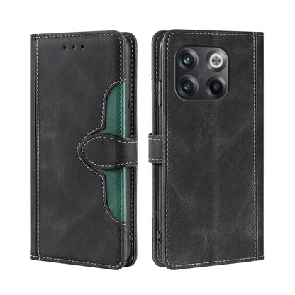 Skin Feel Magnetic Buckle Leather Phone Case