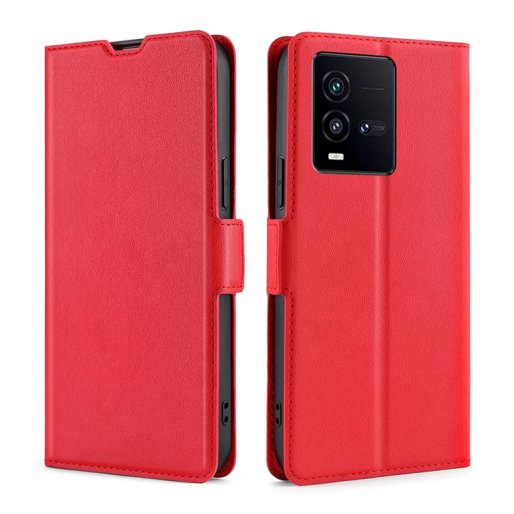 Ultra-thin Voltage Side Buckle Leather Phone Case