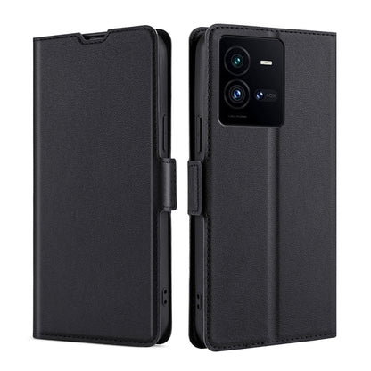 Ultra-thin Voltage Side Buckle Leather Phone Case