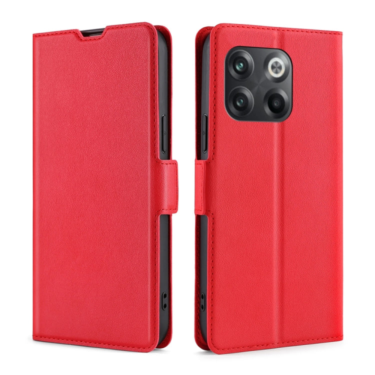 Ultra-thin Voltage Side Buckle Leather Phone Case