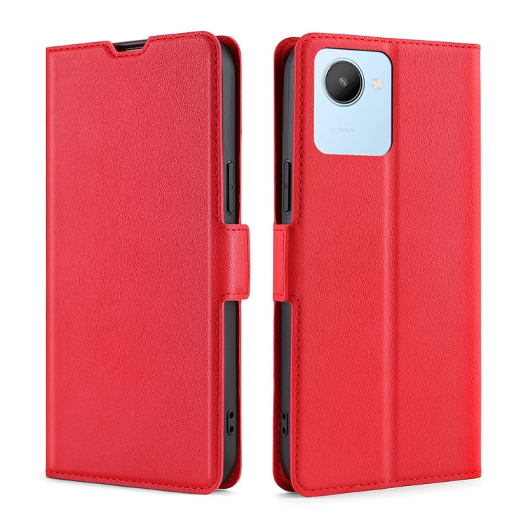 Ultra-thin Voltage Side Buckle Leather Phone Case