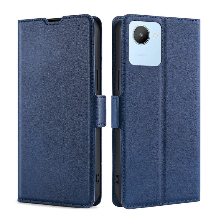 Ultra-thin Voltage Side Buckle Leather Phone Case