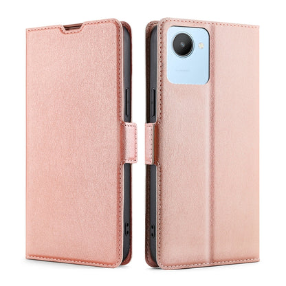 Ultra-thin Voltage Side Buckle Leather Phone Case