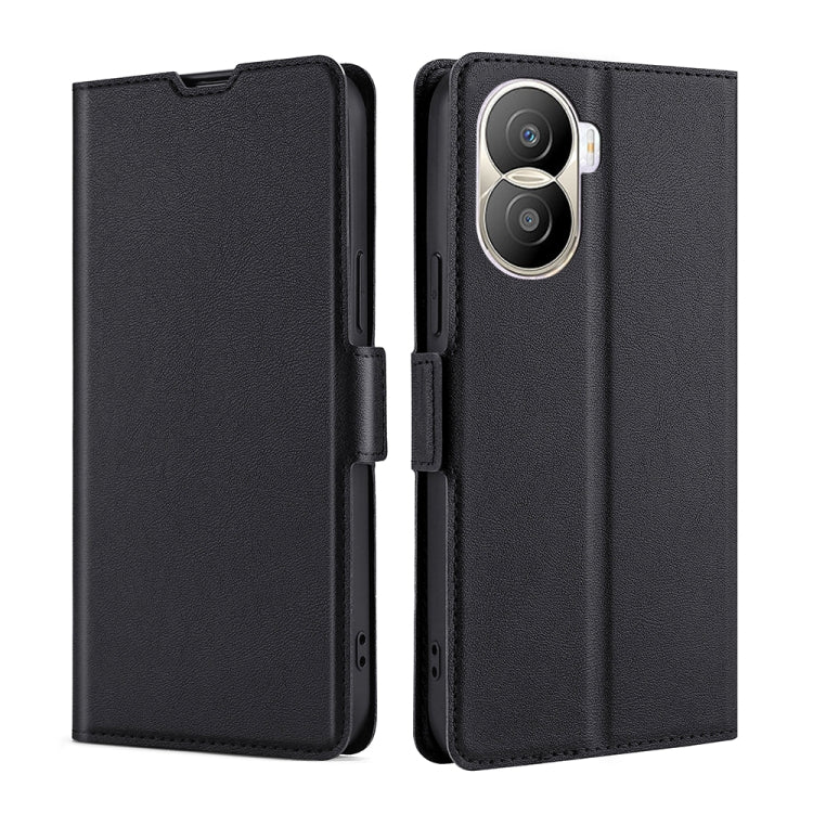Ultra-thin Voltage Side Buckle Leather Phone Case, For vivo iQOO 10, For vivo iQOO 10 Pro 5G, For OnePlus 10T, For Realme C30 4G/Narzo 50i Prime, For Honor X40i