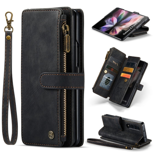 CaseMe C30 Multifunctional Card Slots Zipper Phone Leather Phone Case