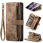 CaseMe C30 Multifunctional Card Slots Zipper Phone Leather Phone Case