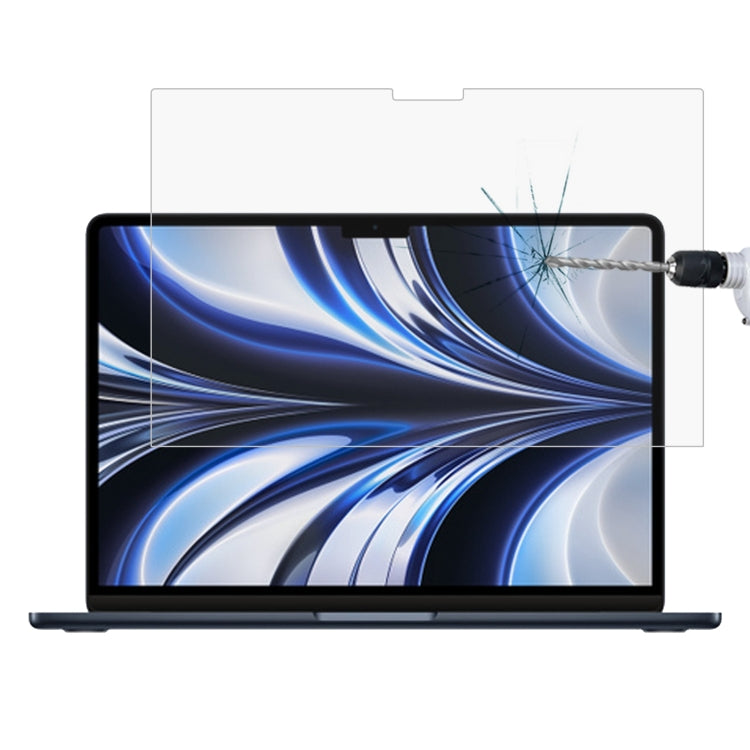 9H Explosion-proof Tempered Glass Film For MacBook Air 13.6