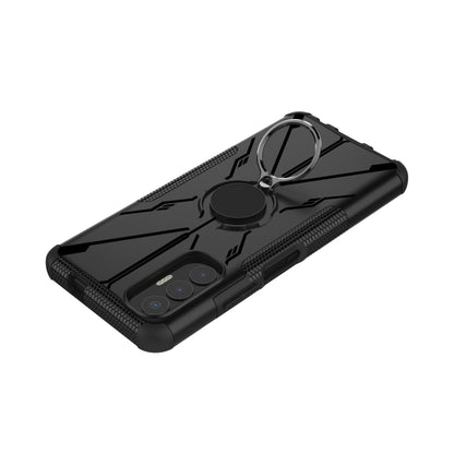 Armor Bear Shockproof PC + TPU Phone Case with Ring Holder