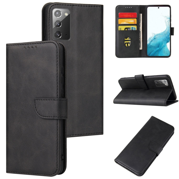 Calf Texture Buckle Flip Leather Phone Case