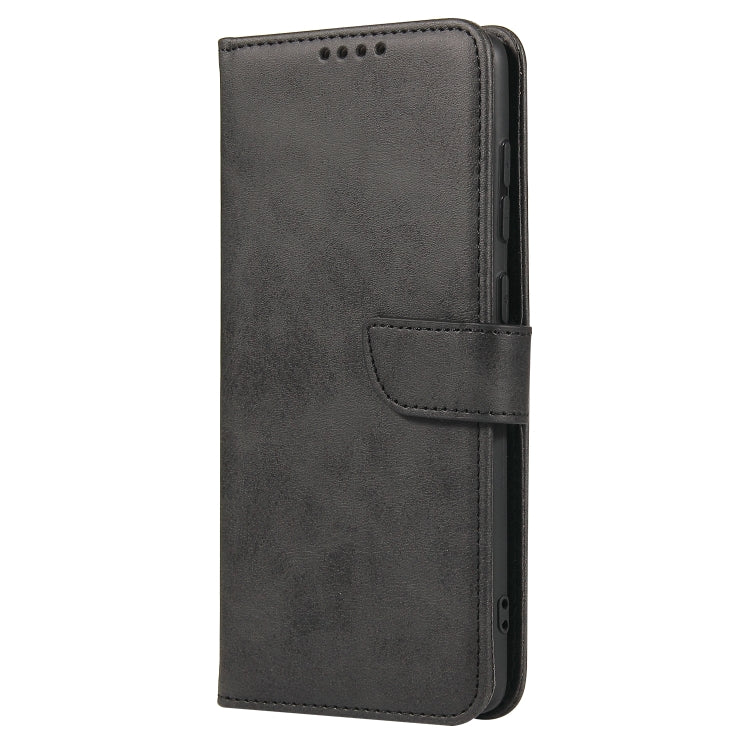 Calf Texture Buckle Flip Leather Phone Case