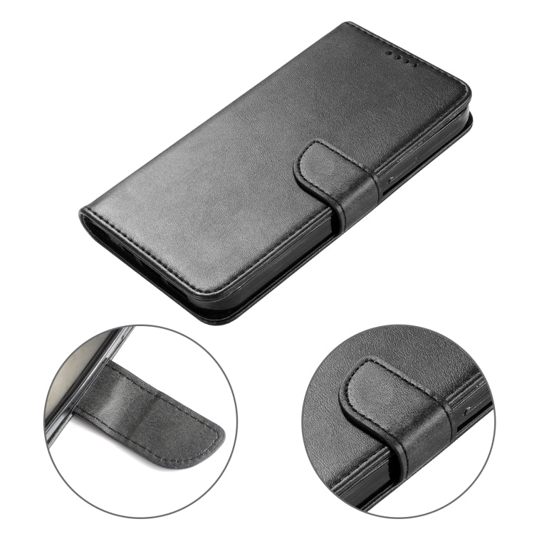 Calf Texture Buckle Flip Leather Phone Case