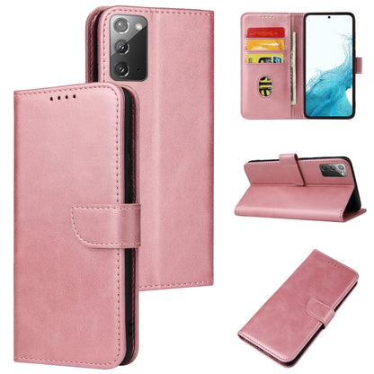 Calf Texture Buckle Flip Leather Phone Case