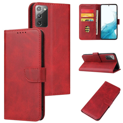 Calf Texture Buckle Flip Leather Phone Case