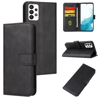 Calf Texture Buckle Flip Leather Phone Case