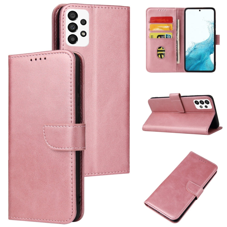 Calf Texture Buckle Flip Leather Phone Case