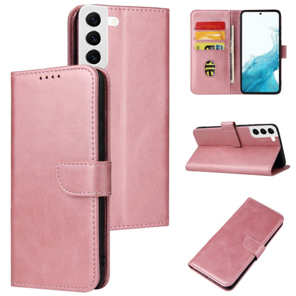 Calf Texture Buckle Flip Leather Phone Case