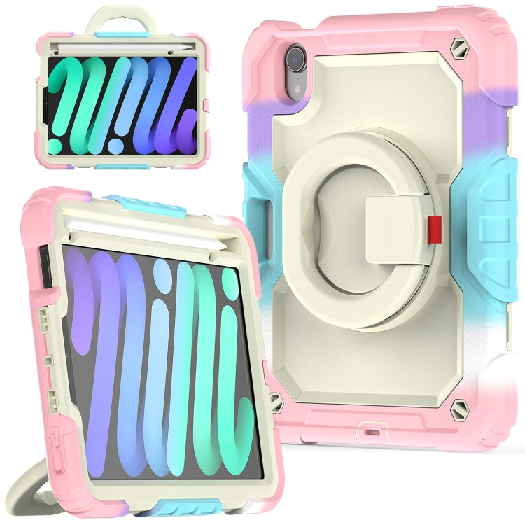 Bracelet Holder Silicone + PC Tablet Case, For iPad 10.2 2021 / 2020 / 2019, For iPad mini 2024 / mini 6