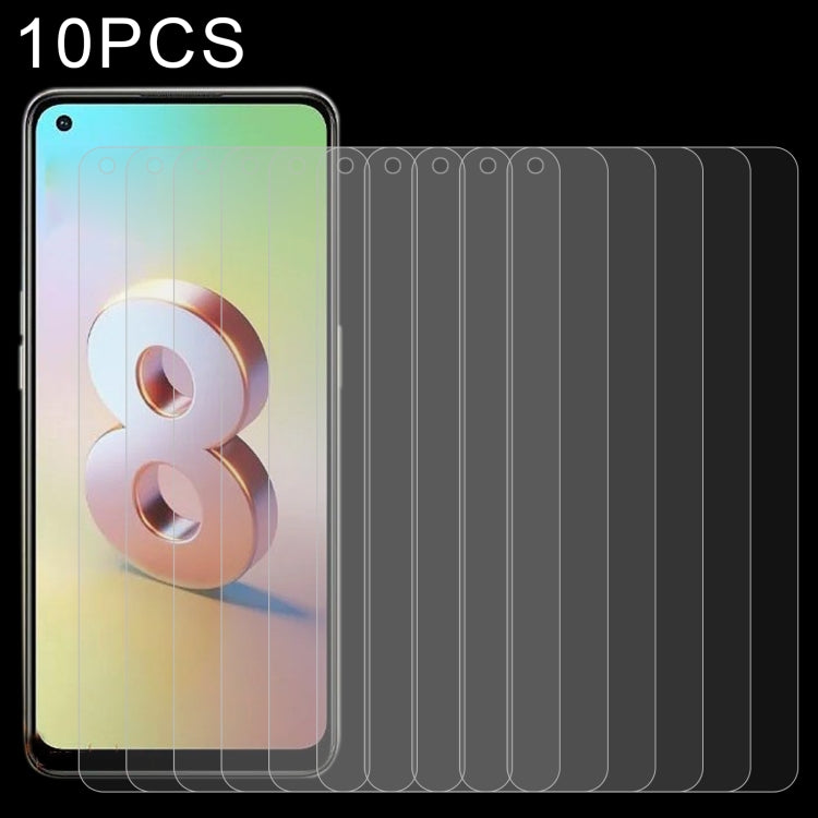 10 PCS 0.26mm 9H 2.5D Tempered Glass Film