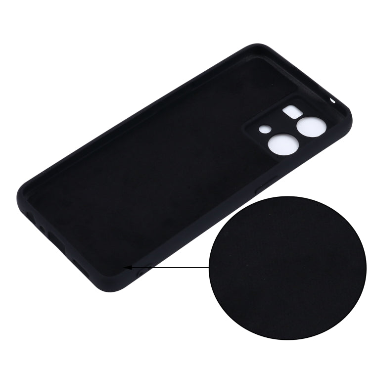Pure Color Liquid Silicone Shockproof Full Coverage Phone Case, For OPPO Reno 7 4G Global/F21 Pro 4G, For ZTE Blade A51 2021
