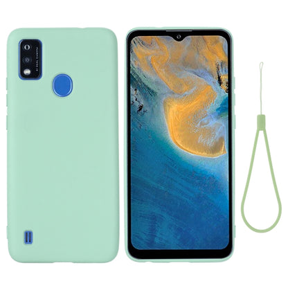 Pure Color Liquid Silicone Shockproof Full Coverage Phone Case, For OPPO Reno 7 4G Global/F21 Pro 4G, For ZTE Blade A51 2021