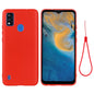Pure Color Liquid Silicone Shockproof Full Coverage Phone Case, For OPPO Reno 7 4G Global/F21 Pro 4G, For ZTE Blade A51 2021