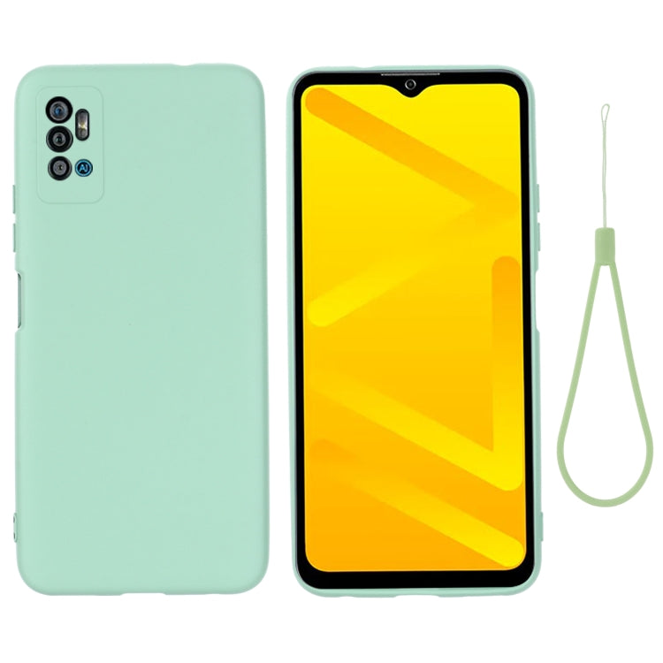 Pure Color Liquid Silicone Shockproof Full Coverage Phone Case, For OPPO Reno 7 4G Global/F21 Pro 4G, For ZTE Blade A51 2021, For ZTE Blade A71 2021