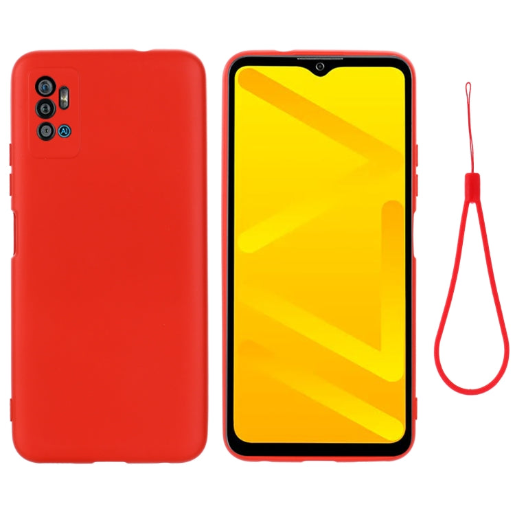 Pure Color Liquid Silicone Shockproof Full Coverage Phone Case, For OPPO Reno 7 4G Global/F21 Pro 4G, For ZTE Blade A51 2021, For ZTE Blade A71 2021