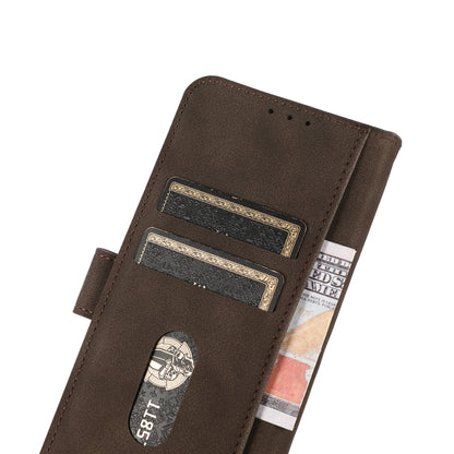 KHAZNEH Matte Texture Leather Phone Case