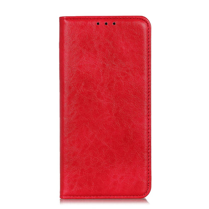 Magnetic Crazy Horse Texture Horizontal Flip Leather Phone Case, For OnePlus Ace Pro / 10T