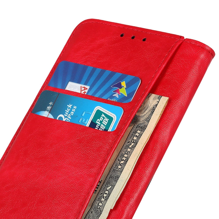Magnetic Crazy Horse Texture Horizontal Flip Leather Phone Case, For OnePlus Ace Pro / 10T