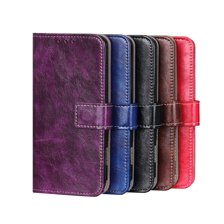Retro Crazy Horse Texture Horizontal Flip Leather Case with Holder & Card Slots & Photo Frame & Wallet, For Galaxy A51 5G, For Galaxy A71 5G, For Huawei P40 Pro+