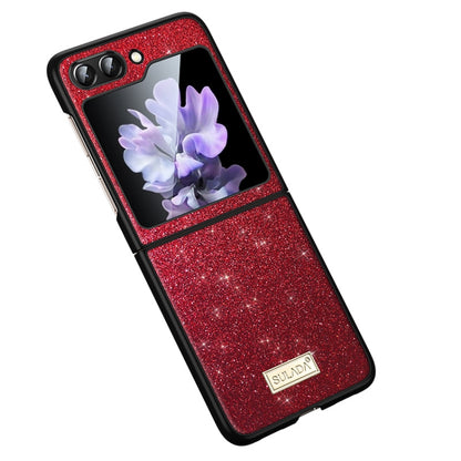 SULADA Shockproof TPU + Handmade Leather Phone Case