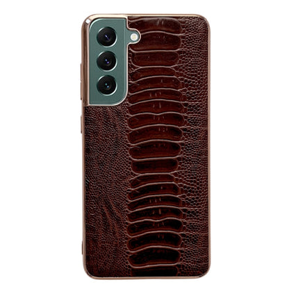 Genuine Leather Weilai Series Nano Electroplating Phone Case