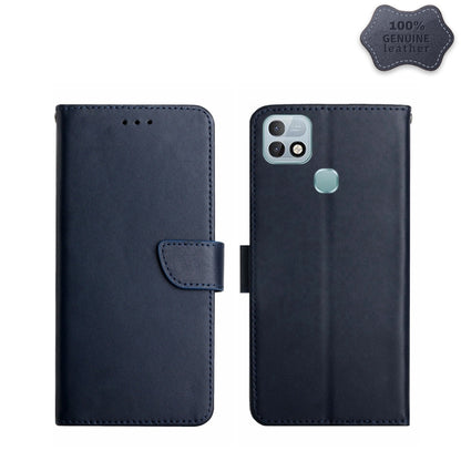 Genuine Leather Fingerprint-proof Horizontal Flip Phone Case