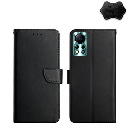 Genuine Leather Fingerprint-proof Horizontal Flip Phone Case, For Infinix Hot 10i/Smart 5 Pro, For Infinix Hot 11, For Infinix Hot 12i, For Infinix Hot 11s NFC, For Infinix Note 11, For Infinix Note 12 G96, For Infinix Smart 6