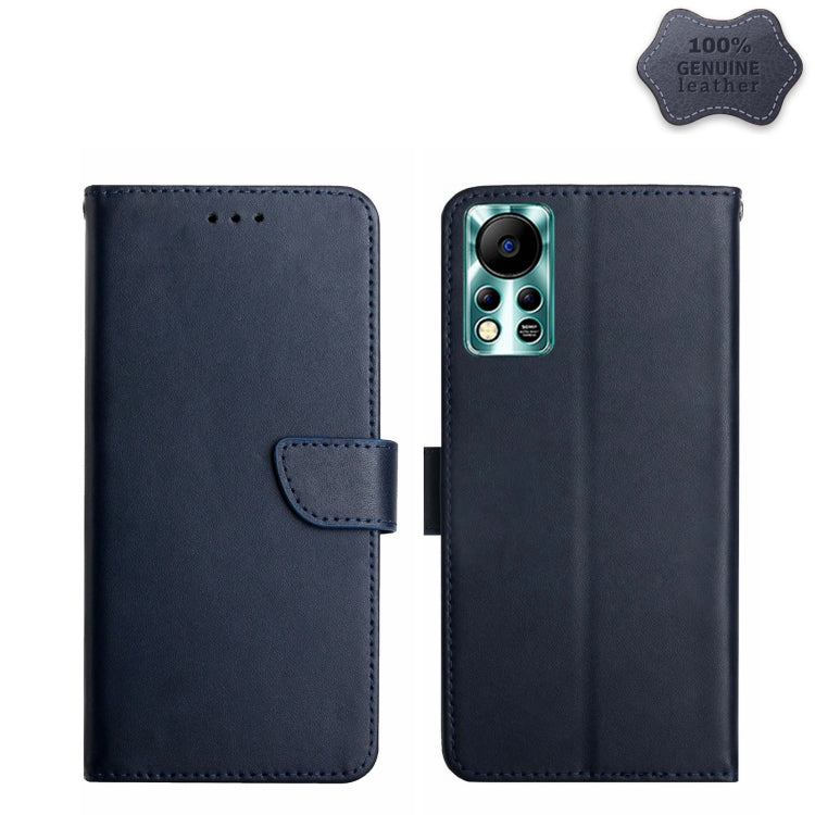 Genuine Leather Fingerprint-proof Horizontal Flip Phone Case, For Infinix Hot 10i/Smart 5 Pro, For Infinix Hot 11, For Infinix Hot 12i, For Infinix Hot 11s NFC, For Infinix Note 11, For Infinix Note 12 G96, For Infinix Smart 6