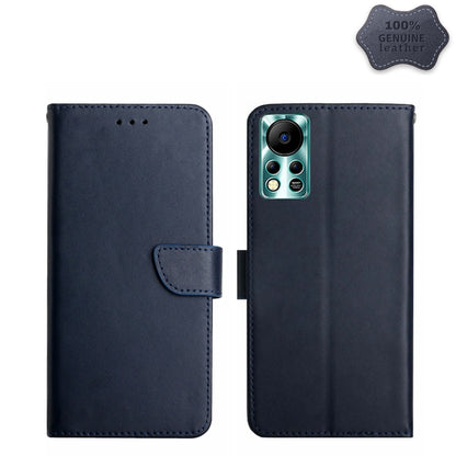 Genuine Leather Fingerprint-proof Horizontal Flip Phone Case, For Infinix Hot 10i/Smart 5 Pro, For Infinix Hot 11, For Infinix Hot 12i, For Infinix Hot 11s NFC, For Infinix Note 11, For Infinix Note 12 G96, For Infinix Smart 6