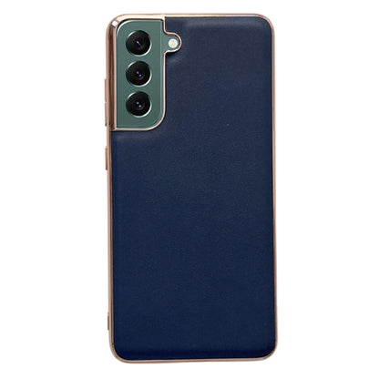 Genuine Leather Xiaoya Series Nano Electroplating Phone Case