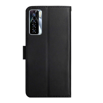 Genuine Leather Fingerprint-proof Horizontal Flip Phone Case, For Tecno Camon 17 Pro, For Tecno Camon 17P, For Tecno Camon 18i, For Tecno Camon 18P, For Tecno Camon 19 4G, For Tecno Camon 19 Pro 4G, For Tecno Spark 8, For Tecno Spark Go 2022