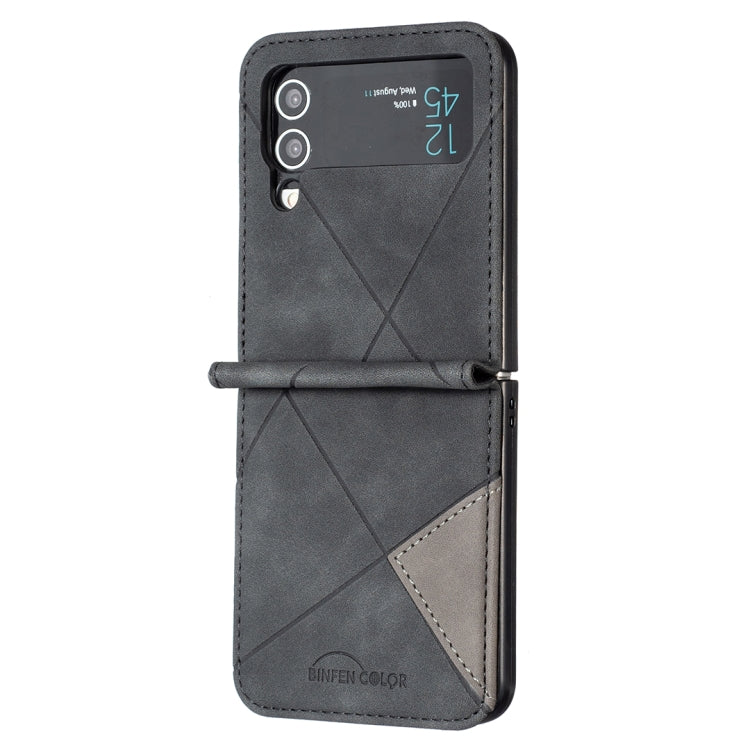 Rhombus Texture Leather Phone Case