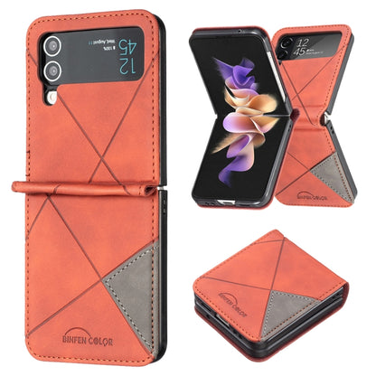 Rhombus Texture Leather Phone Case