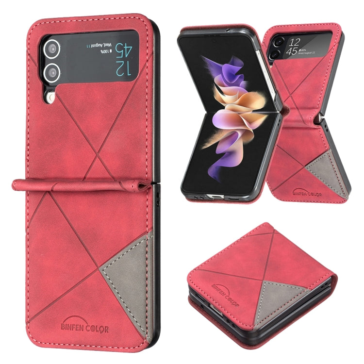 Rhombus Texture Leather Phone Case