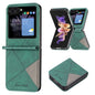 Rhombus Texture Leather Phone Case, For Samsung Galaxy Z Flip4, For Samsung Galaxy Z Flip5