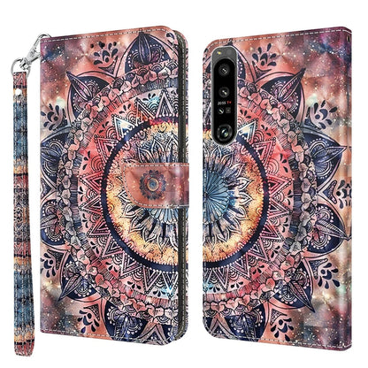 3D Painted Leather Phone Case